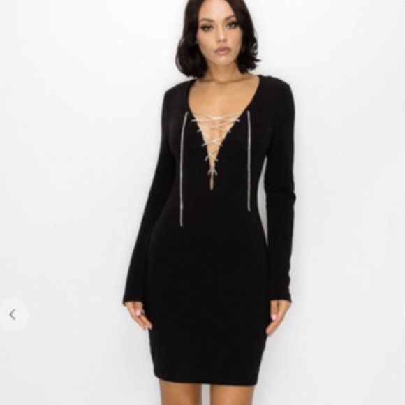 Rhinestone Dress - Picture 1 of 2